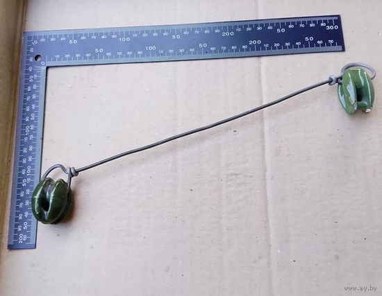 Довоенные керамические изоляторы для наружной антенны (антенного провода).