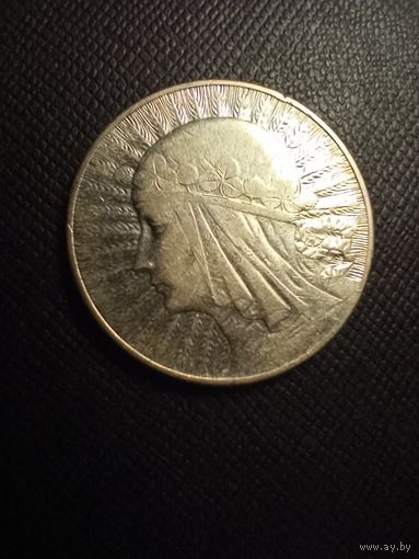 5 злотых 1933 "Ядвига"