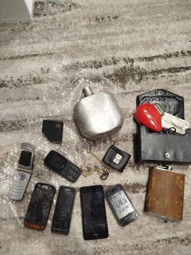 Лот различного барахла с рубля