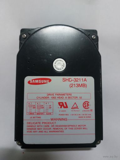 Ретро жесткий диск Samsung SHD-3211A - 213MB
