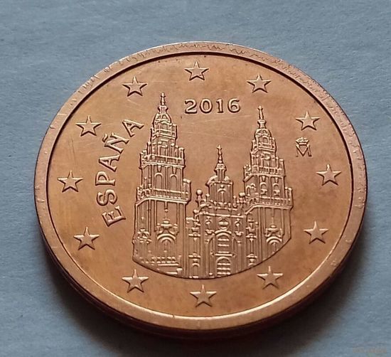 2 евроцента, Испания 2016 г., AU