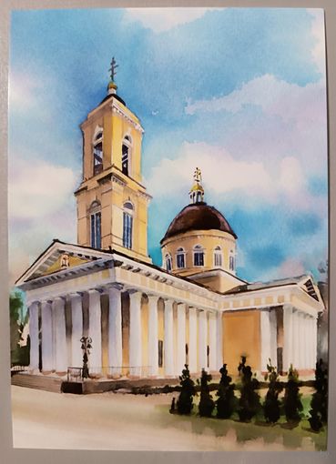 Свято-Петро-Павловский кафедральный собор, Гомель. Открытка, глянец