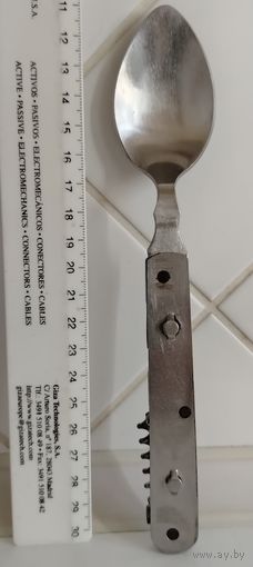 Ложка штопор. Походная. СССР.