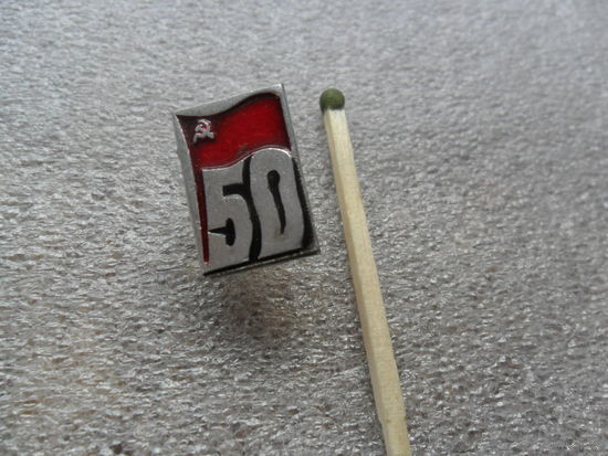 Значок 50 лет (2)