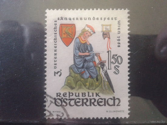 Австрия 1958 Певческий фестиваль в Вене