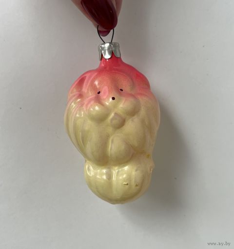 Елочная игрушка Лев СССР К.12