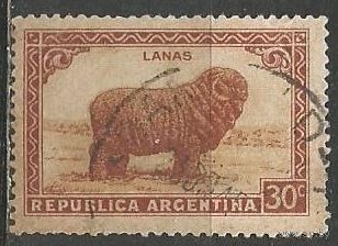 Аргентина. Баран. 1935г. Mi#423.