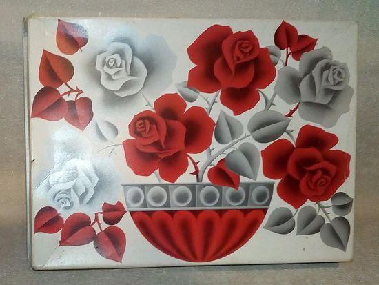 Коробка #6 Конфеты ассорти Москва Ф-ка им. Бабаева СССР 1989 г ?