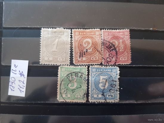 СУРИНАМ 1890г. Гаш.