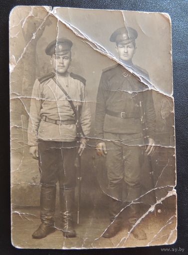 Фото  "Царские солдаты", до 1917 г.