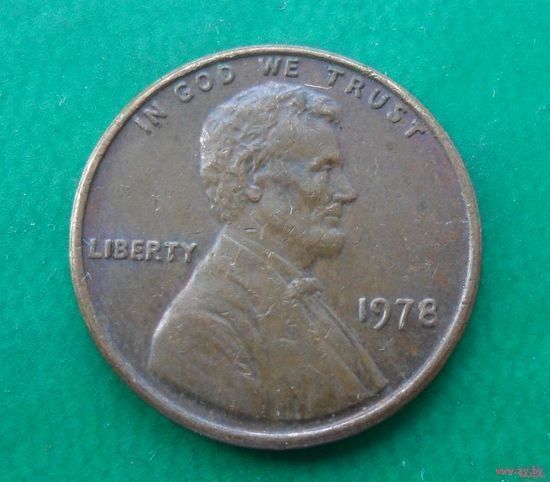 1 цент США 1978 г.в.