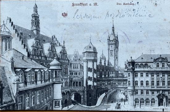 Открытка Германия Франкфурт