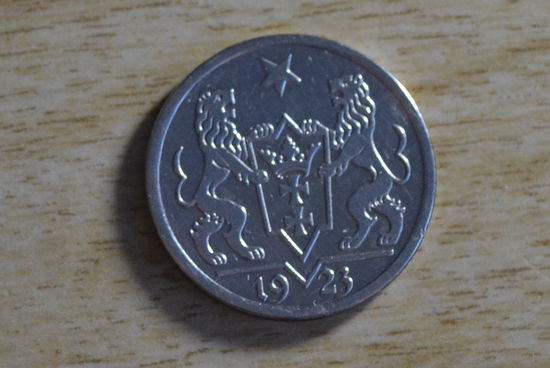 Данциг 1 гульден 1923