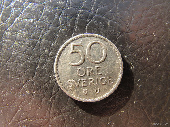 Швеция. 50 эре. 1973. С 20 копеек. Распродажа коллекции. Смотрите другие лоты.