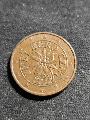 Австрия 2 евроцента 2004