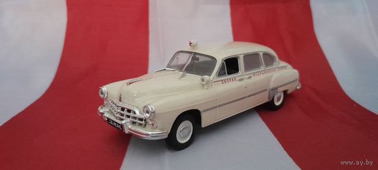 Машинка (модель) deagostini 1:43 ГАЗ-12Б ЗИМ