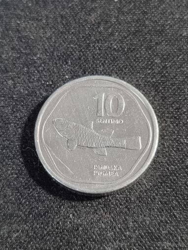 Филиппины 10 сентимо 1983   UNC