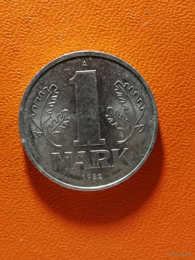 Германия, ГДР, 1 марка, 1982 год, KM# 35.2