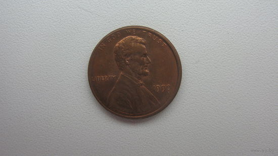 США 1 цент 1990