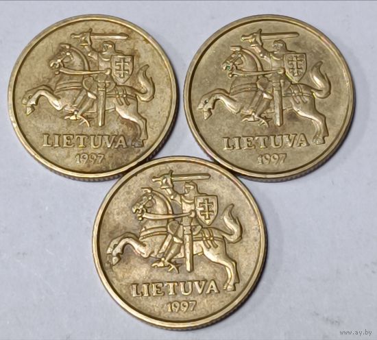 Литва. 20 центов 1997 года.
