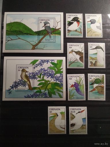 Гренада. 1988 г. Птицы.