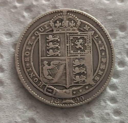 Великобритания шиллинг 1890