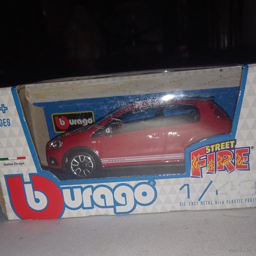 Модель Фиат "Пунто" BBURAGO 1/43