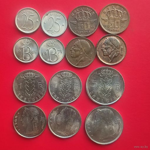 Бельгия (7 монет)