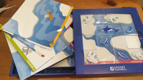 Логическая игра Камуфляж Северный полюс. Супер игра. Б/у, с удовольствием играли. Упакована в качественную пластиковую коробку.