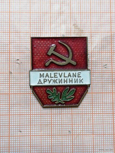 Дружинник Эстонская ССР.