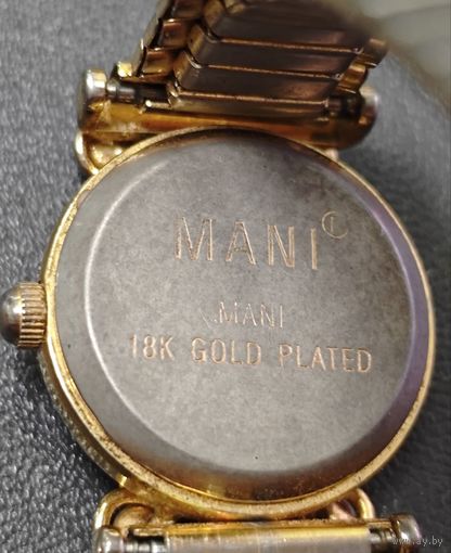 Часы, позолоченные импорт. С браслетом