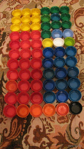 Пробки ПЭТ. 66 штук