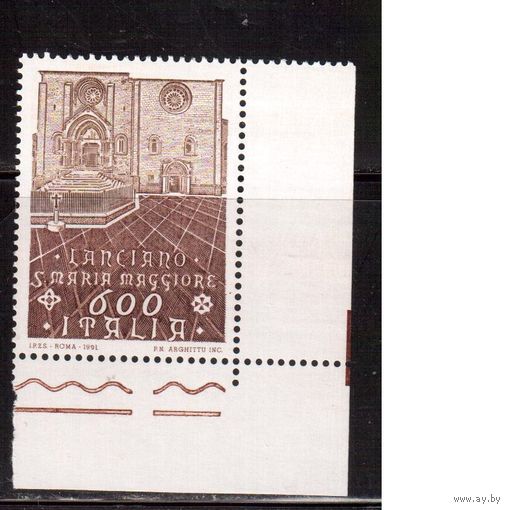 Италия-1991 (Мих.2182) , **, Религия,