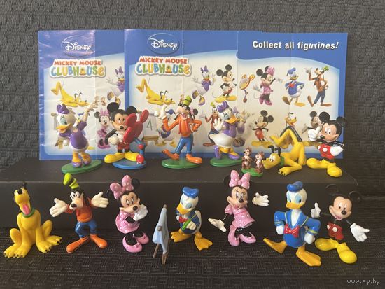 Ландрин Disney Дисней МИККИ МАУС Mickey Mouse Clubhouse 2007 ПОЛНАЯ СЕРИЯ!!!