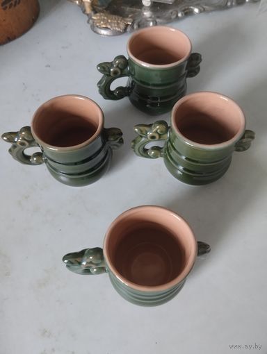 Кружка керамическая Чашка. 4 штуки.