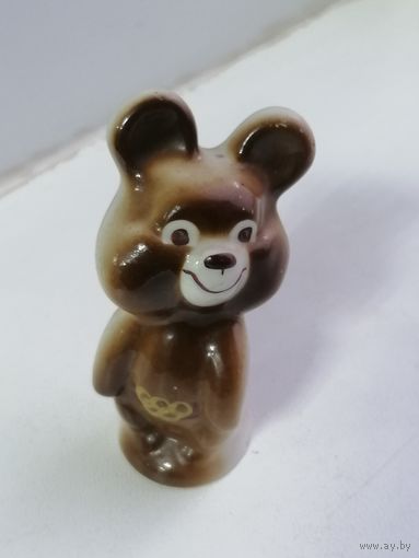 Олимпийский мишка, стаиуэтка, Малыш, редкий