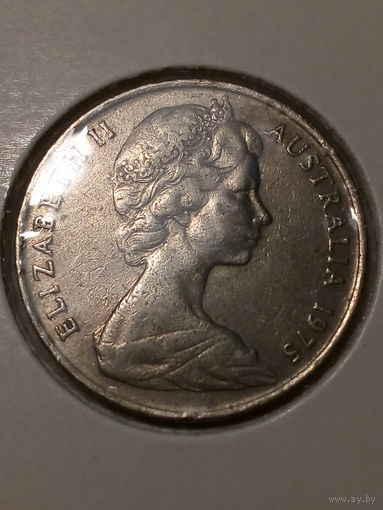 10 центов Австралия 1975 год