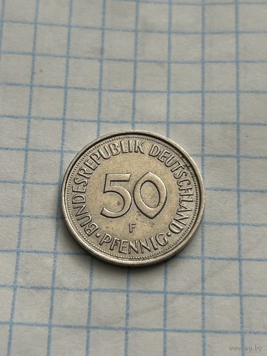 50 пфеннигов 1989 года