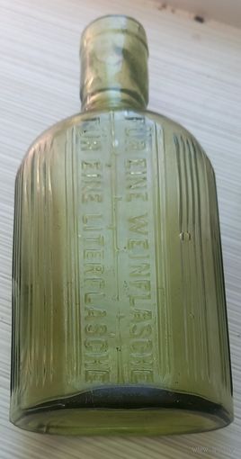 НЕМЕЦКАЯ БУТЫЛКА-FUR EINE WEINFLASCHE FUR EINELITERFLASCHE