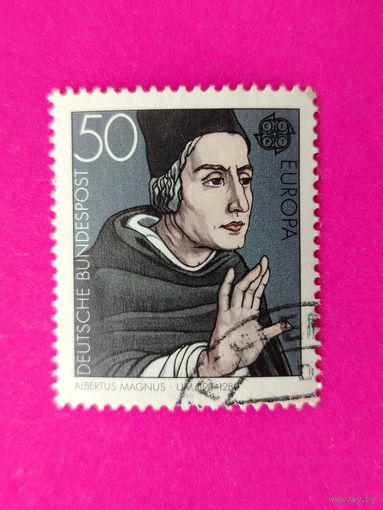 Германия. Известные люди ( 1 марка ) . 6-1.