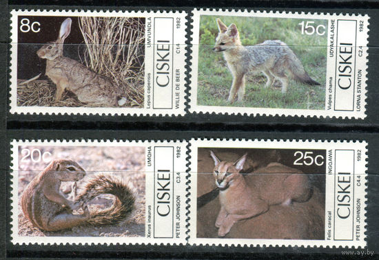 Сискей - 1982г. - Животные - полная серия, MNH [Mi 30-33] - 4 марки