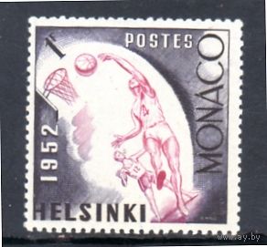 Монако. Mi:MC 458.Баскетбол.Олимпийские игры Хельсинки.1953.