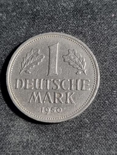 Германия (ФРГ) 1 марка 1950 D
