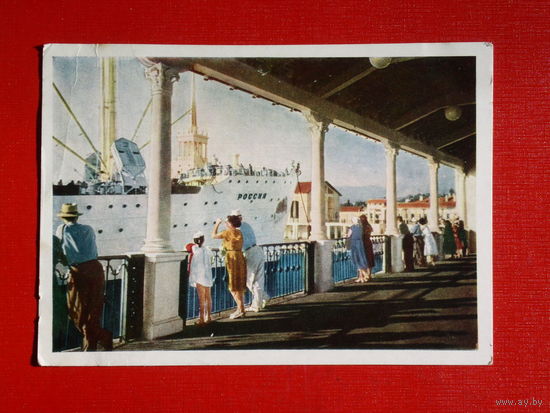 Сочи морской порт 1960г.