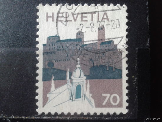 Швейцария 1973 Стандарт, архитектура Тессина 70с