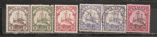 ФФ4 Германская Самоа 1915 Корабли