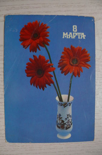 Медведев В., 8 Марта; 1986, подписана.