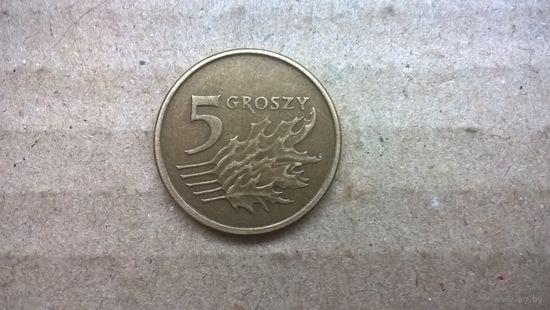 Польша 5 грошей, 2007г.