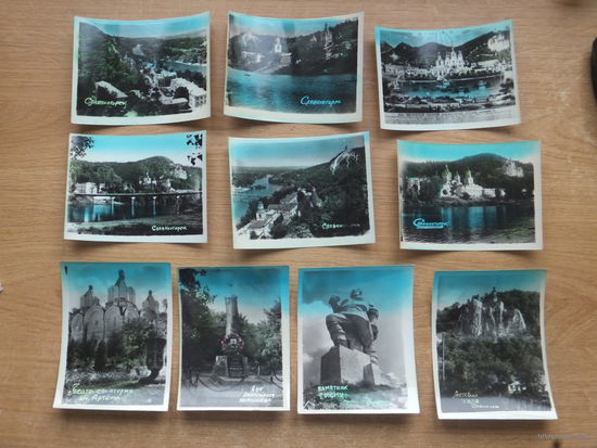 Город Славянск Украина 1960 -е 10 шт фото