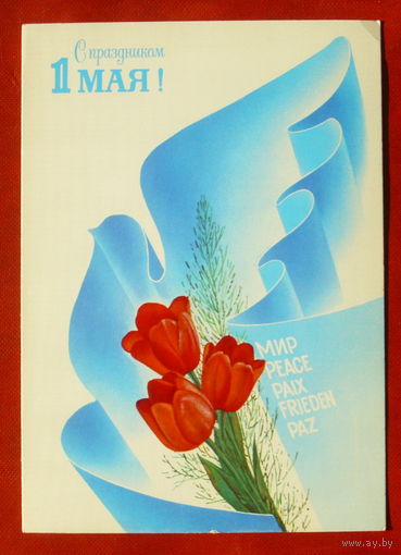 1 Мая! Чистая. 1990 года. Любезнов. 1844.